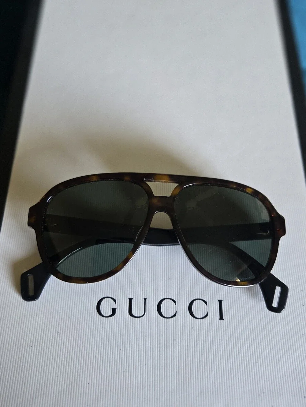 Gucci Men's(Unisex)Aviator Sunglasses GG0463S 003